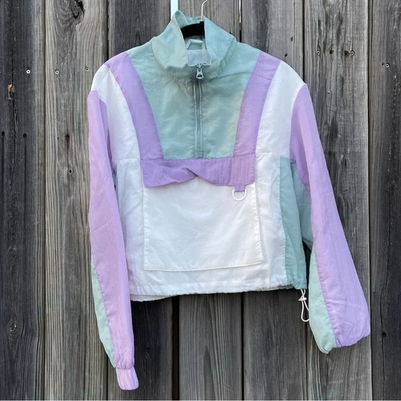 Bershka Jackets Coats Bershka Pullover Retro 8s Color